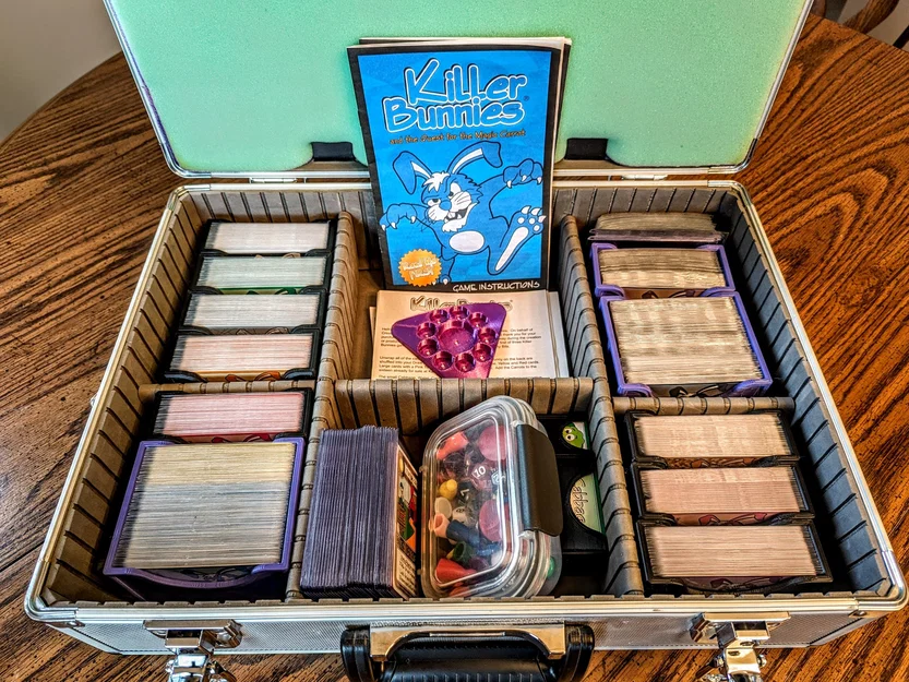 Khuôn In Hộp Đựng Killer Bunnies - Expansion Ominous Onyx Deck - Image 2