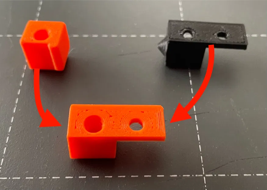 Bộ Chuyển Đổi Máy In Cho MMU3s Dùng Phụ Tùng MK3s Cũ - Image 2