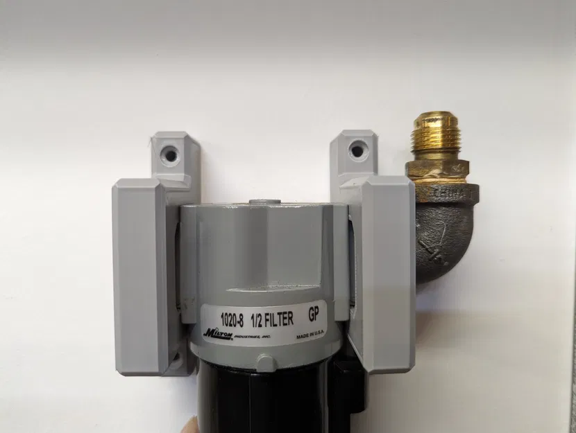 Giá đỡ chữ U cho bộ điều chỉnh / lọc khí nén - Image 1