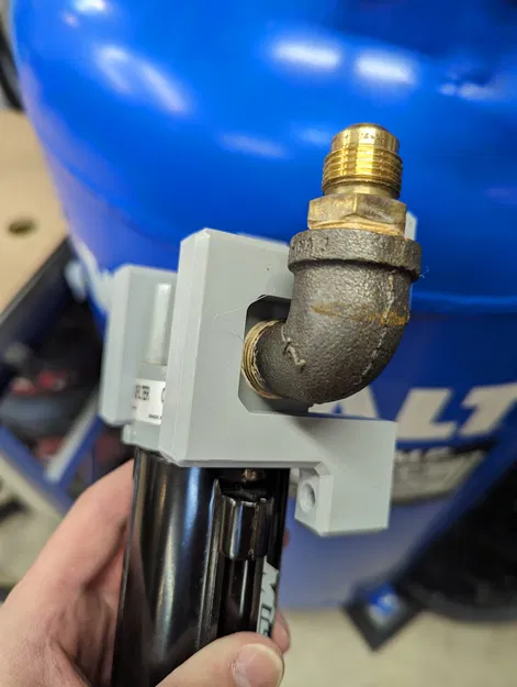 Giá đỡ chữ U cho bộ điều chỉnh / lọc khí nén - Image 2