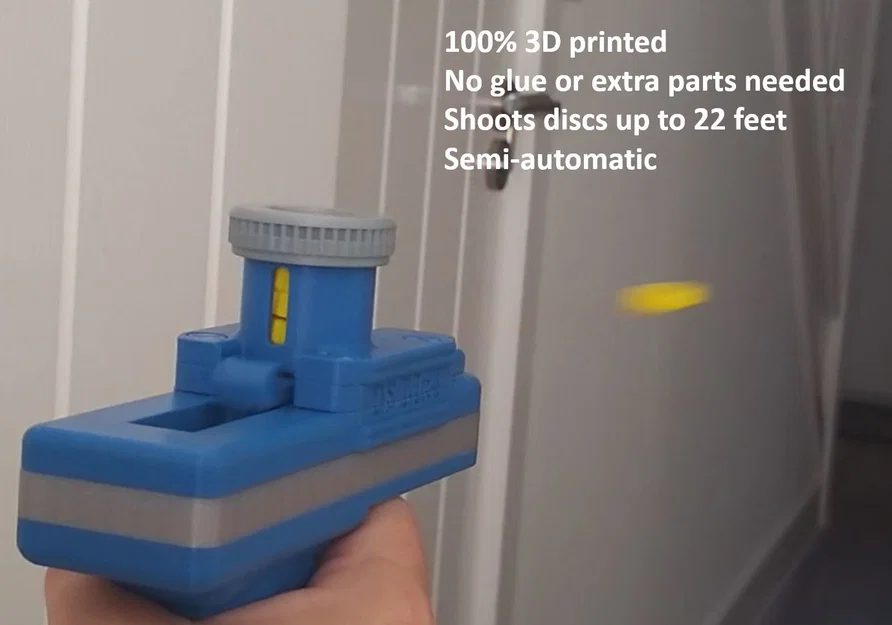 Súng Phóng Đĩa Mk4 - In 3D Hoàn Toàn - Image 1