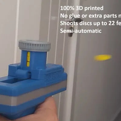 Súng Phóng Đĩa Mk4 - In 3D Hoàn Toàn