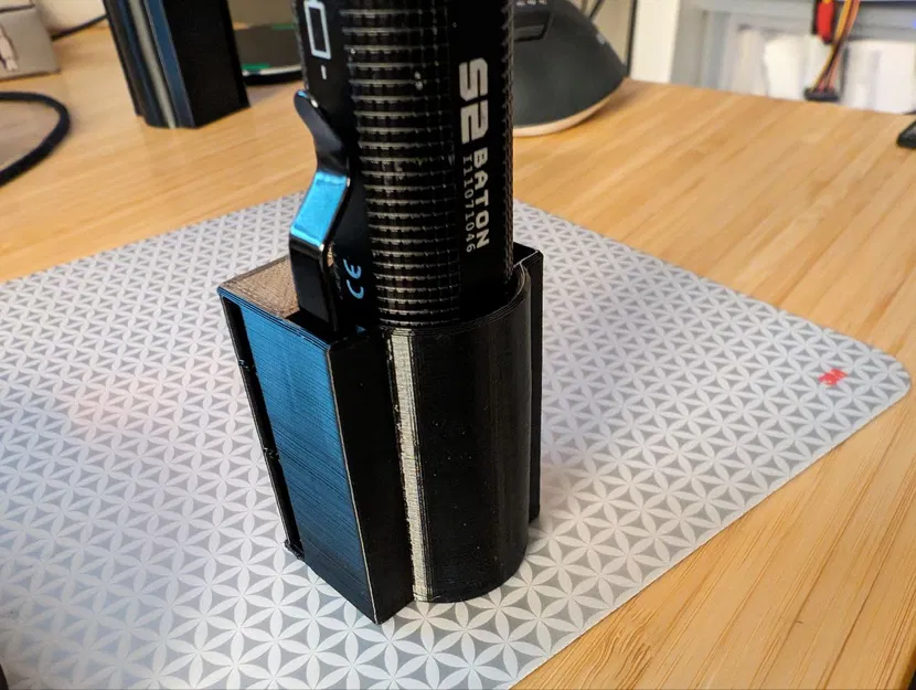 Bao Đeo Đèn Pin Olight S2 Baton Bằng TPU - Image 1