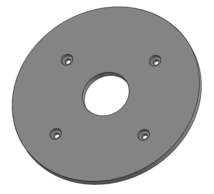 Đế Tròn Cho Bosch Colt Round Base Plate - Image 1