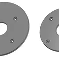 Đế Tròn Cho Bosch Colt Round Base Plate - Thumbnail 3