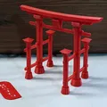 Mô Hình Cổng Torii Nhật Bản Kit Card - Thumbnail 1