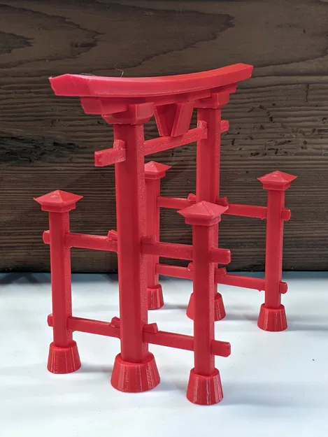 Mô Hình Cổng Torii Nhật Bản Kit Card - Image 2