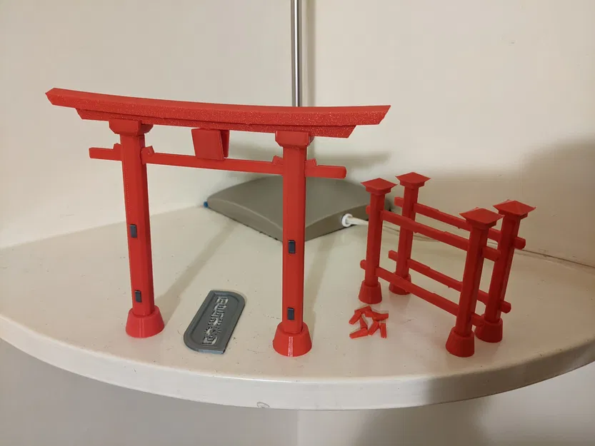 Mô Hình Cổng Torii Nhật Bản Kit Card - Image 8