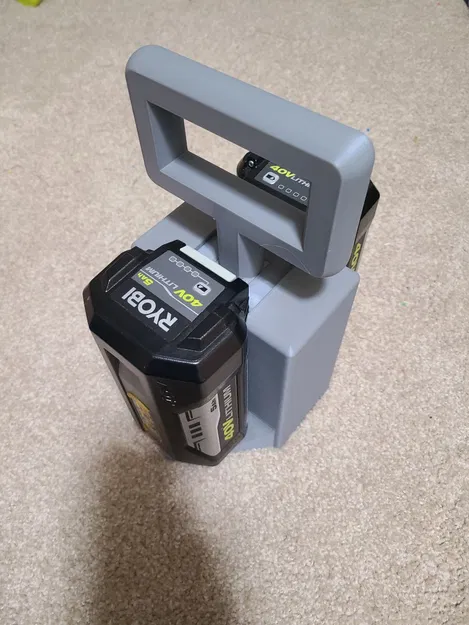 Giá Đỡ Pin Ryobi 40v Đôi - Image 1