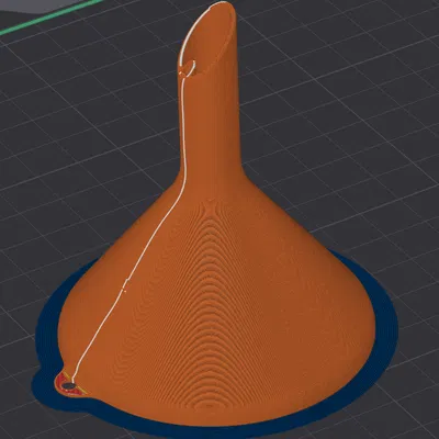 Phễu nhỏ có lỗ thoát khí / Mini funnel with vent