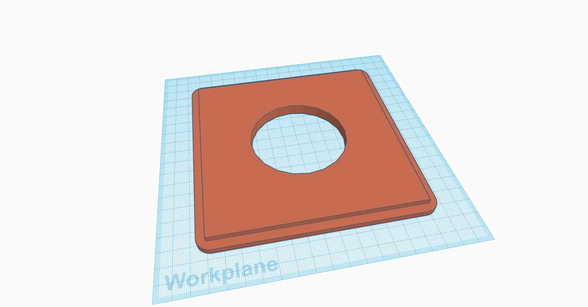 Bảng Gắn Ống Kính 6x6 Cho Máy Ảnh Deardorff V8 - Image 1