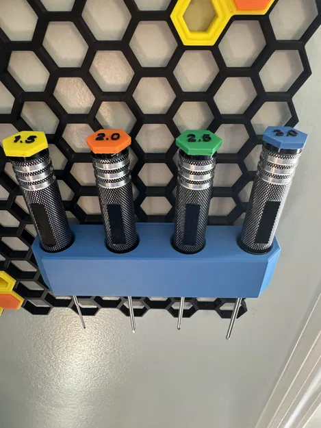 Giá Đỡ Tuốc Nơ Vít Lục Giác Cho Tường Tổ Ong - Image 1