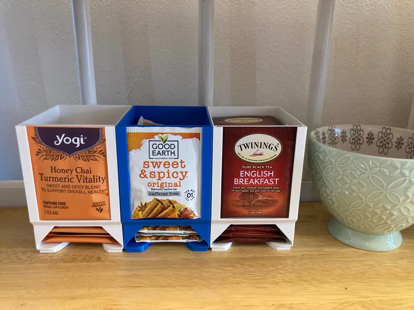 Hộp Đựng Túi Trà - Xếp Chồng Nhanh, Khớp Nối - Image 2