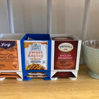 Hộp Đựng Túi Trà - Xếp Chồng Nhanh, Khớp Nối