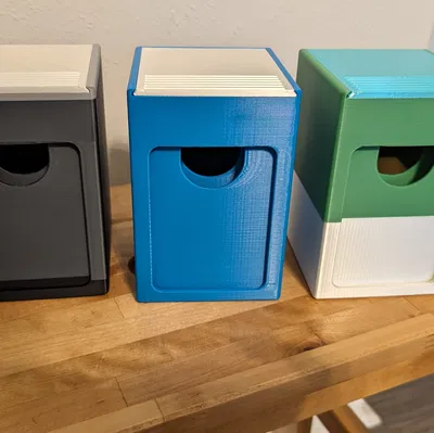 Hộp Bài MTG Commander Có Khay Token & Cửa Sổ Top Loader