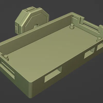 Vỏ Case Raspberry Pi Zero & Zero 2 Remix Multiboard - Snapfit, Không Ốc Vít, Có Khe Camera