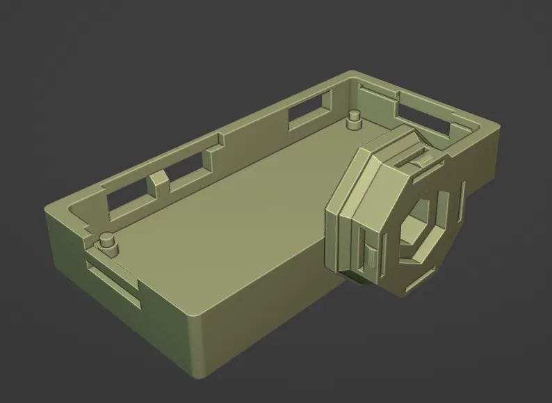 Vỏ Case Raspberry Pi Zero & Zero 2 Remix Multiboard - Snapfit, Không Ốc Vít, Có Khe Camera - Image 2