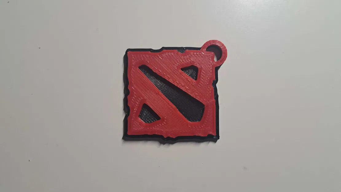 Móc khóa Logo Dota 2 - Image 1