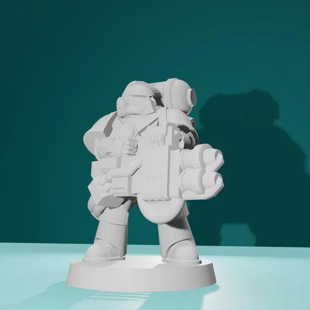 Marine Giáp Tấm Thập Tự Quân Thiên Hà 28mm - Image 2