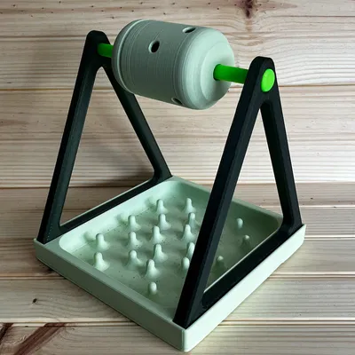 Đồ Chơi Cho Mèo - Máy Nhả Thức Ăn Dạng Câu Đố