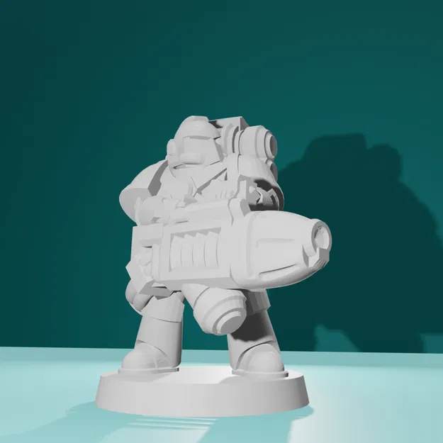 Marine Giáp Tấm Thập Tự Quân Thiên Hà 28mm - Image 3