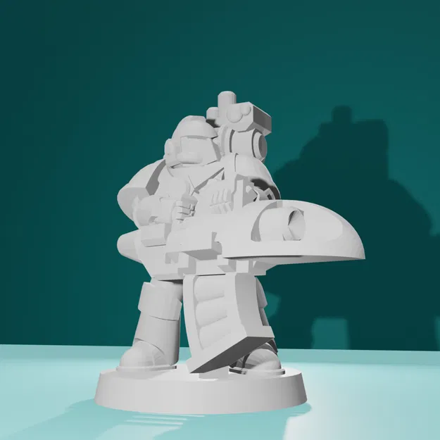 Marine Giáp Tấm Thập Tự Quân Thiên Hà 28mm - Image 4