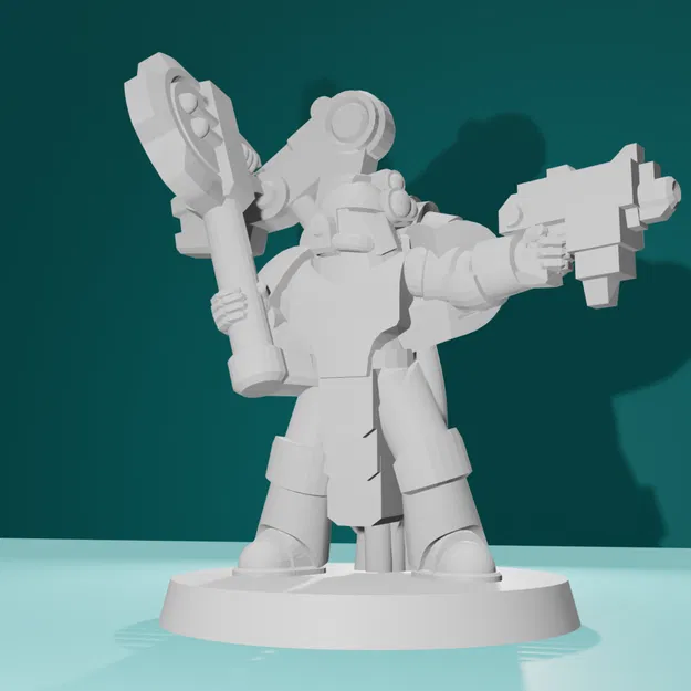 Marine Giáp Tấm Thập Tự Quân Thiên Hà 28mm - Image 7