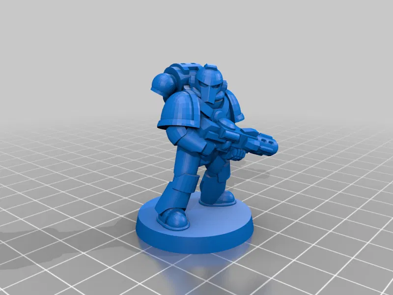 Marine Giáp Tấm Thập Tự Quân Thiên Hà 28mm - Image 16