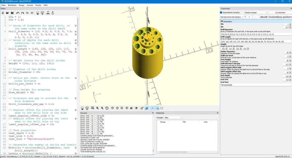 Hộp Đựng Mũi Khoan (Có Thể Tùy Chỉnh Thông Số) - Image 3