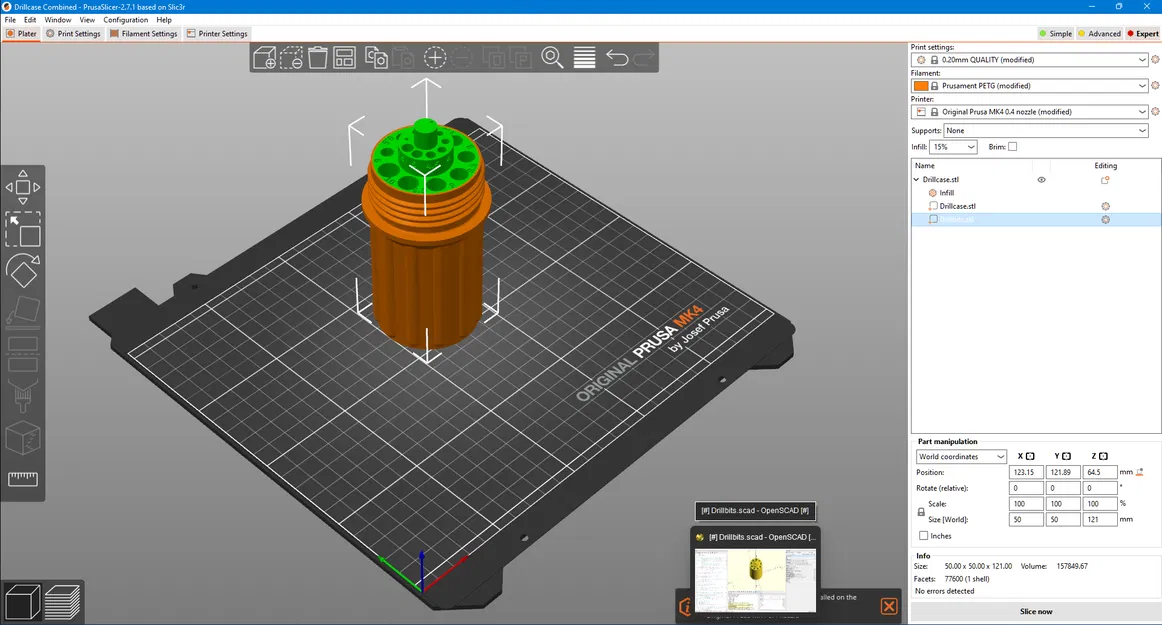 Hộp Đựng Mũi Khoan (Có Thể Tùy Chỉnh Thông Số) - Image 4