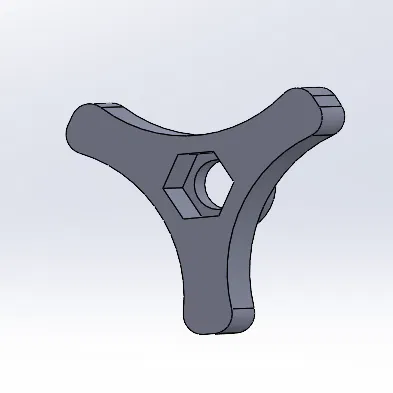 Ốc Siết 3 Cánh M8 Cho Xe Kart