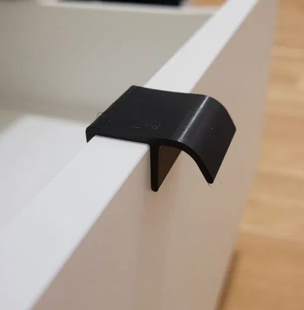 Tay nắm cửa Ikea không cần ốc cho Platsa, Pax, Enhet, Kallax,... 16,5mm - Image 1