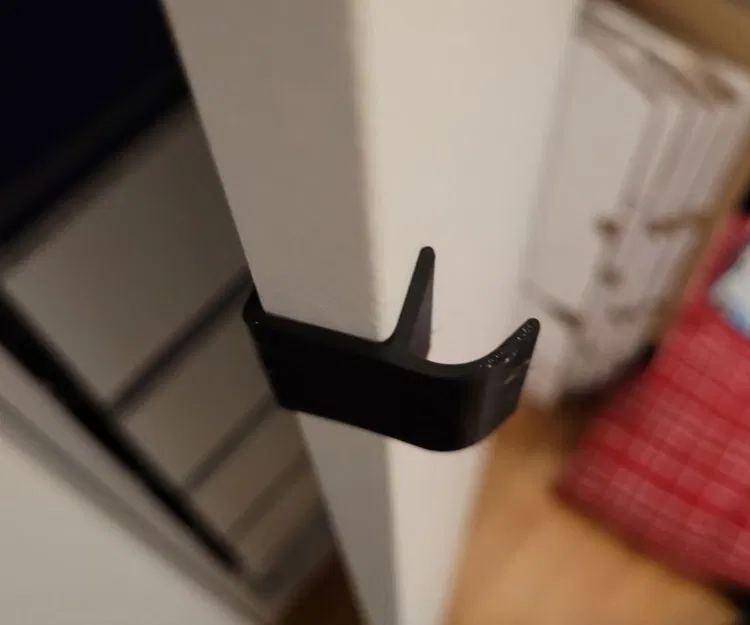 Tay nắm cửa Ikea không cần ốc cho Platsa, Pax, Enhet, Kallax,... 16,5mm - Image 3