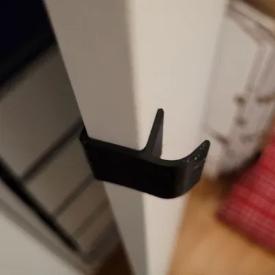 Tay nắm cửa Ikea không cần ốc cho Platsa, Pax, Enhet, Kallax,... 16,5mm