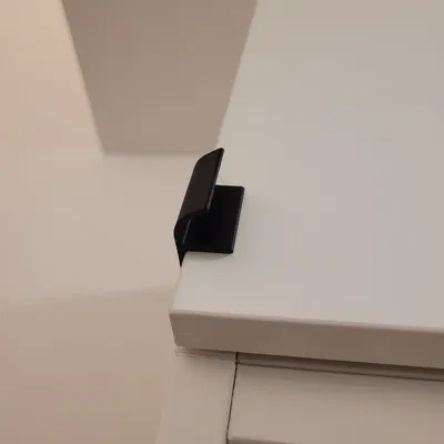 Tay nắm cửa Ikea không cần ốc cho Platsa, Pax, Enhet, Kallax,... 16,5mm