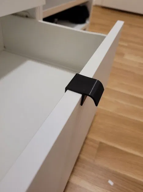 Tay nắm cửa Ikea không cần ốc cho Platsa, Pax, Enhet, Kallax,... 16,5mm - Image 6