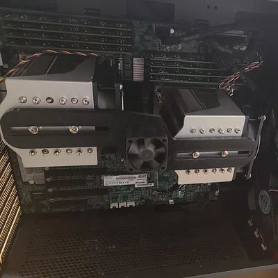 Giá đỡ quạt tản nhiệt VRM cho bo mạch chủ H11DSI