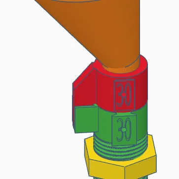 Khuôn nạp thuốc súng qua khuôn và phễu
