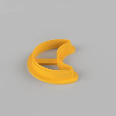 Khuôn cắt bánh hình trăng lưỡi liềm