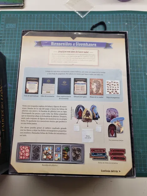 Hộp đựng đồ tổ chức cho Gloomhaven Jaws of the Lion - Image 17