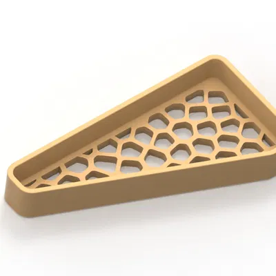 Kệ Tắm Họa Tiết Voronoi