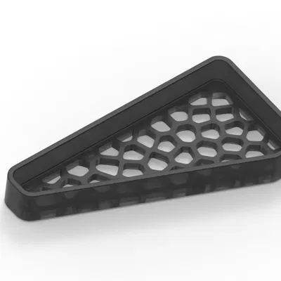 Kệ Tắm Họa Tiết Voronoi