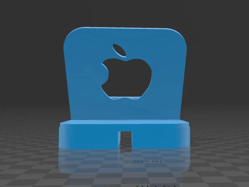 Kệ điện thoại táo có lỗ sạc - Image 2