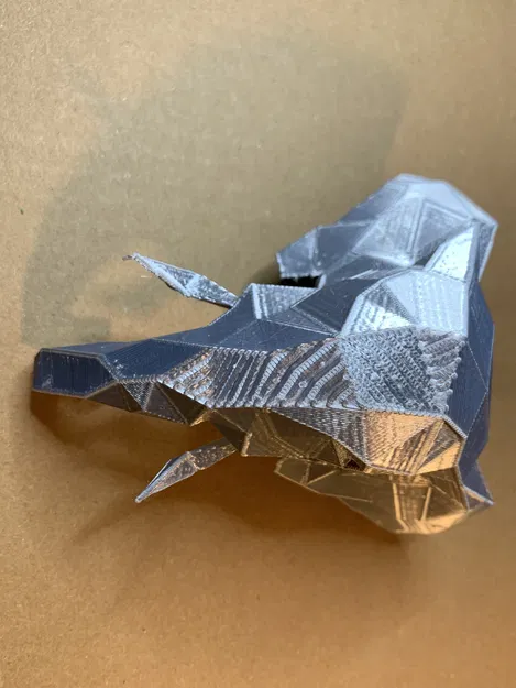 Đầu Con Vật Phong Cách Low Poly - Image 9