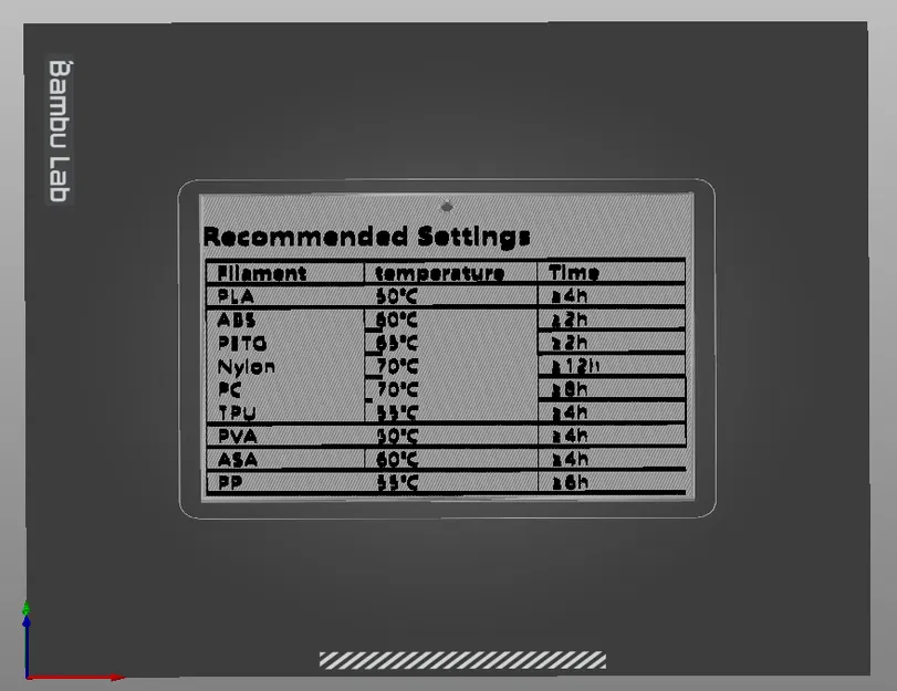 Tấm Thông Tin Nhiệt Máy Sấy - Image 3