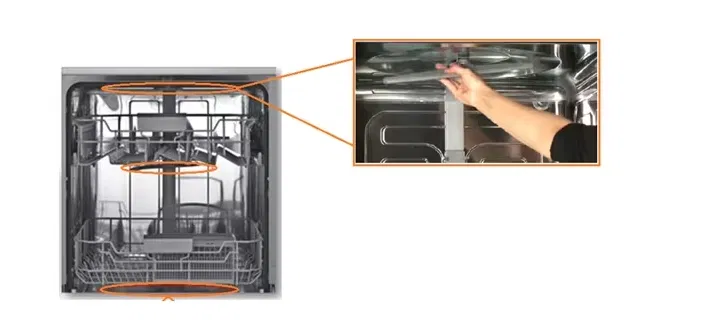 Vòng Tay Phun Phía Trên Máy Rửa Chén Samsung - Image 1