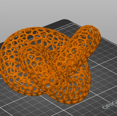 VoroKnot - Mô Hình Trang Trí Hiệu Ứng Voronoi