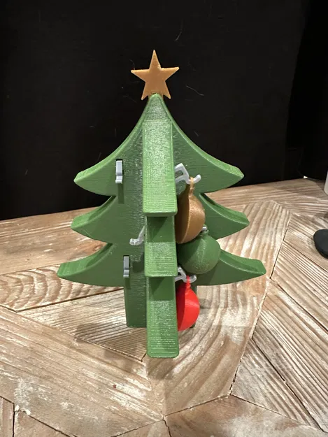 Giá Đựng Thẻ Đồ Uống Hình Cây Thông Noel - Image 2