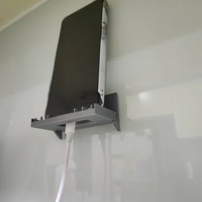 Điện thoại điện thoại di động đứng (tối giản)