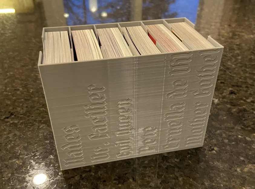 Khuôn giữ thẻ bài Villainous - Bản phối lại Expansion 1, 2 & 3 - Image 1